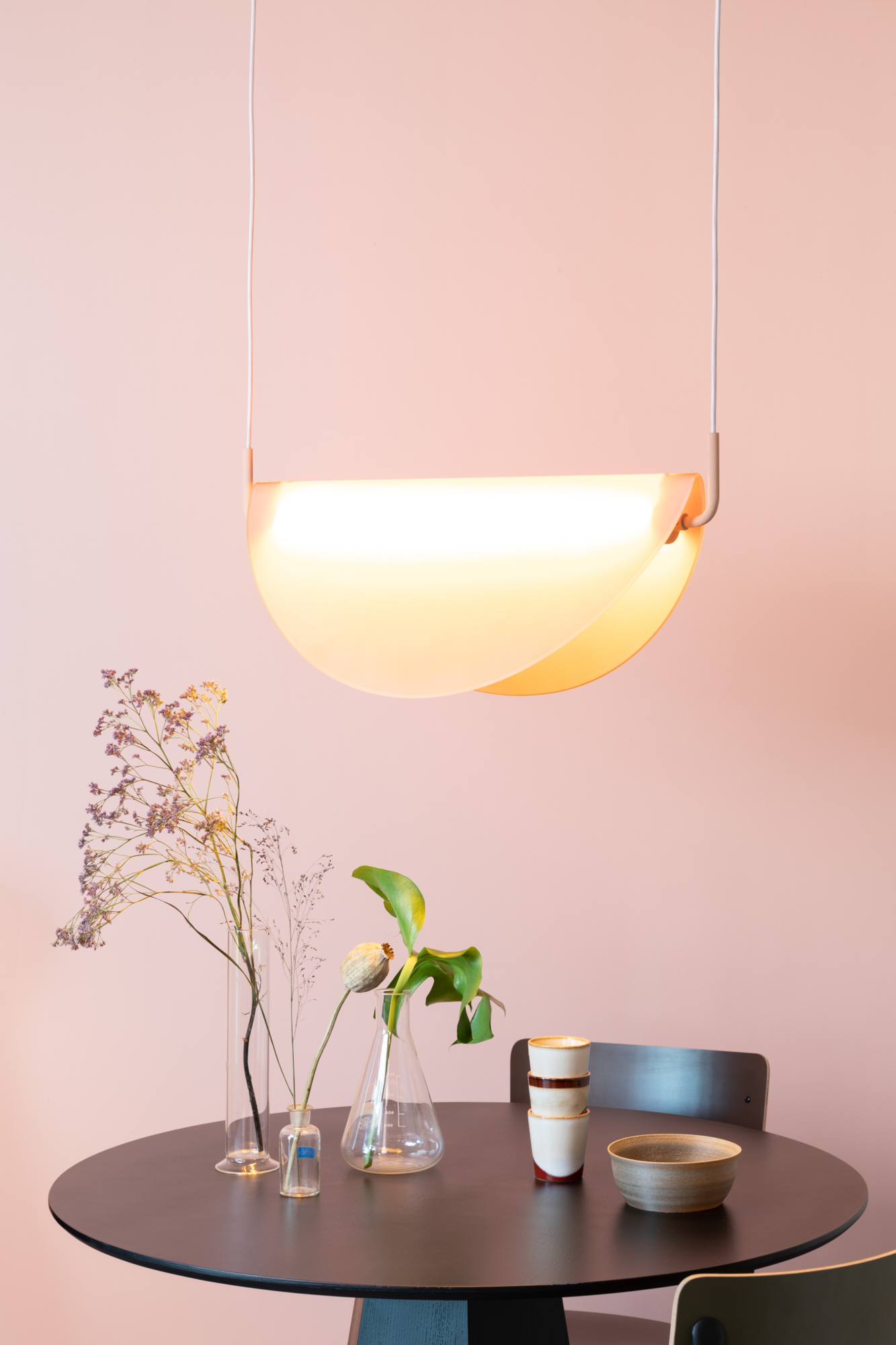 Zuiver hanglamp Rani Gerookt