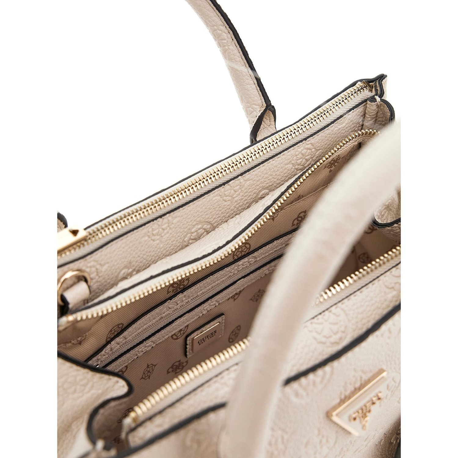 Guess Cresidia Society Satchel bone