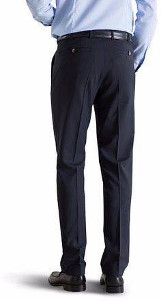 Meyer Pantalon Roma Wolmix Navy 1150934400-17 kopen
