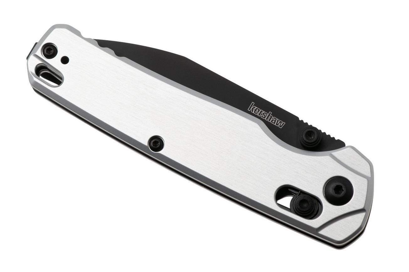 Kershaw Bel Air 6105RAWBLK, Black CPM MagnaCut, Raw Grey Aluminum zakmes