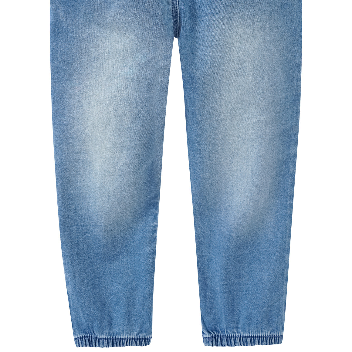 Topomini Baby Jeans mit Schlupfbund hellblau