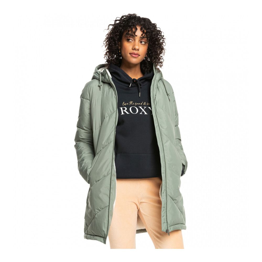 Roxy BETTER WEATHER - Doudoune Femme agave green