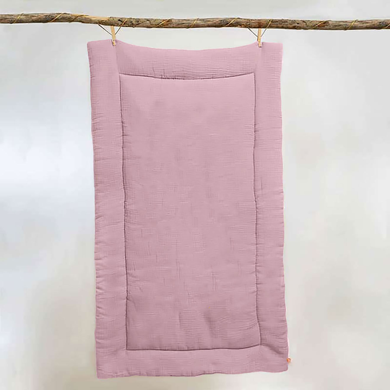 Papate Edredon en Coton Bio rose - 70x120 cm