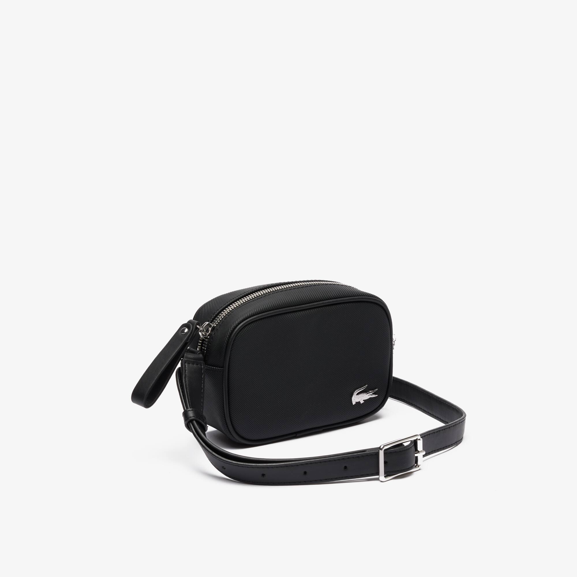 Daily Lifestyle Umhängetasche aus Canvas klein Crossbody Taschen - Schwarz - Lacoste - Damen