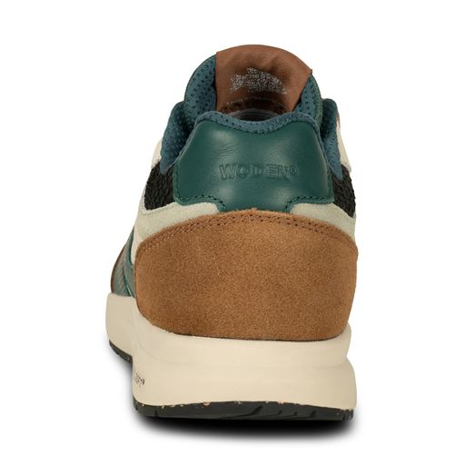 Woden Rigmor Sneakers, Caramel/Deep Forrest, 40