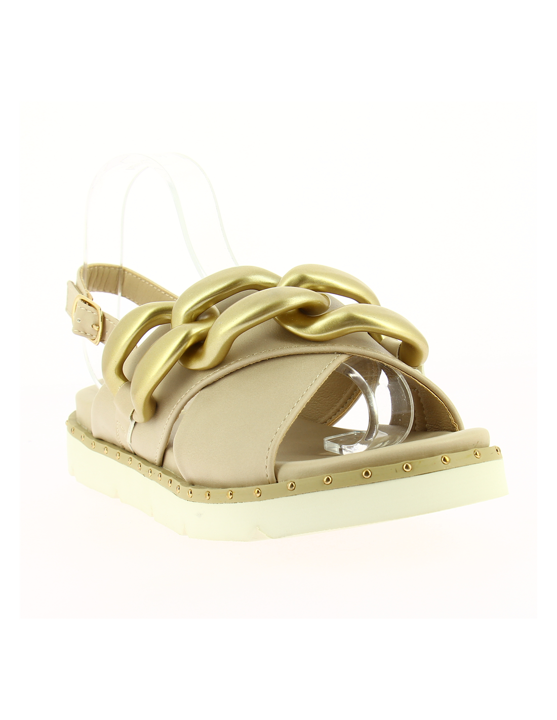 kharisma sandales femme Tulipe Nude