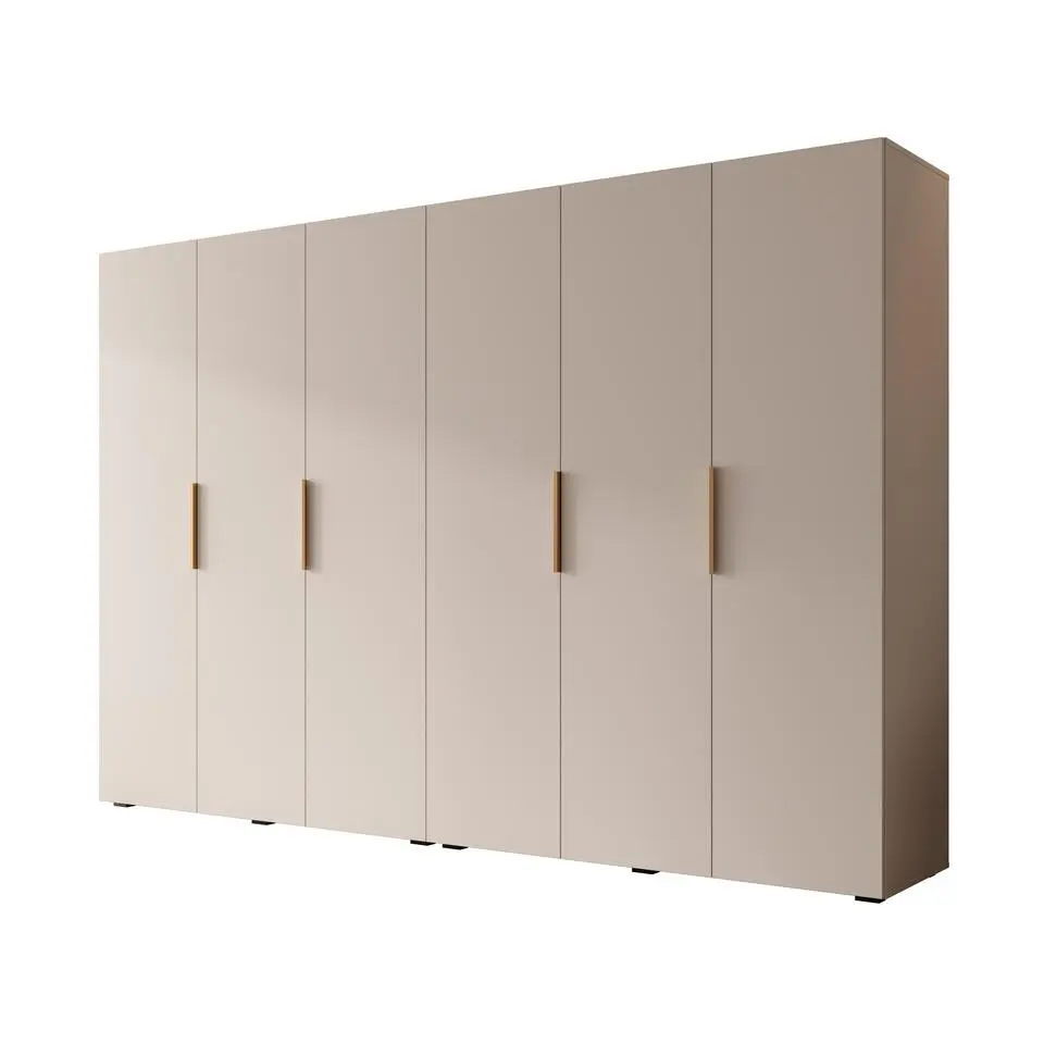 Meubella - Kledingkast Marquesa - Beige - 300 cm