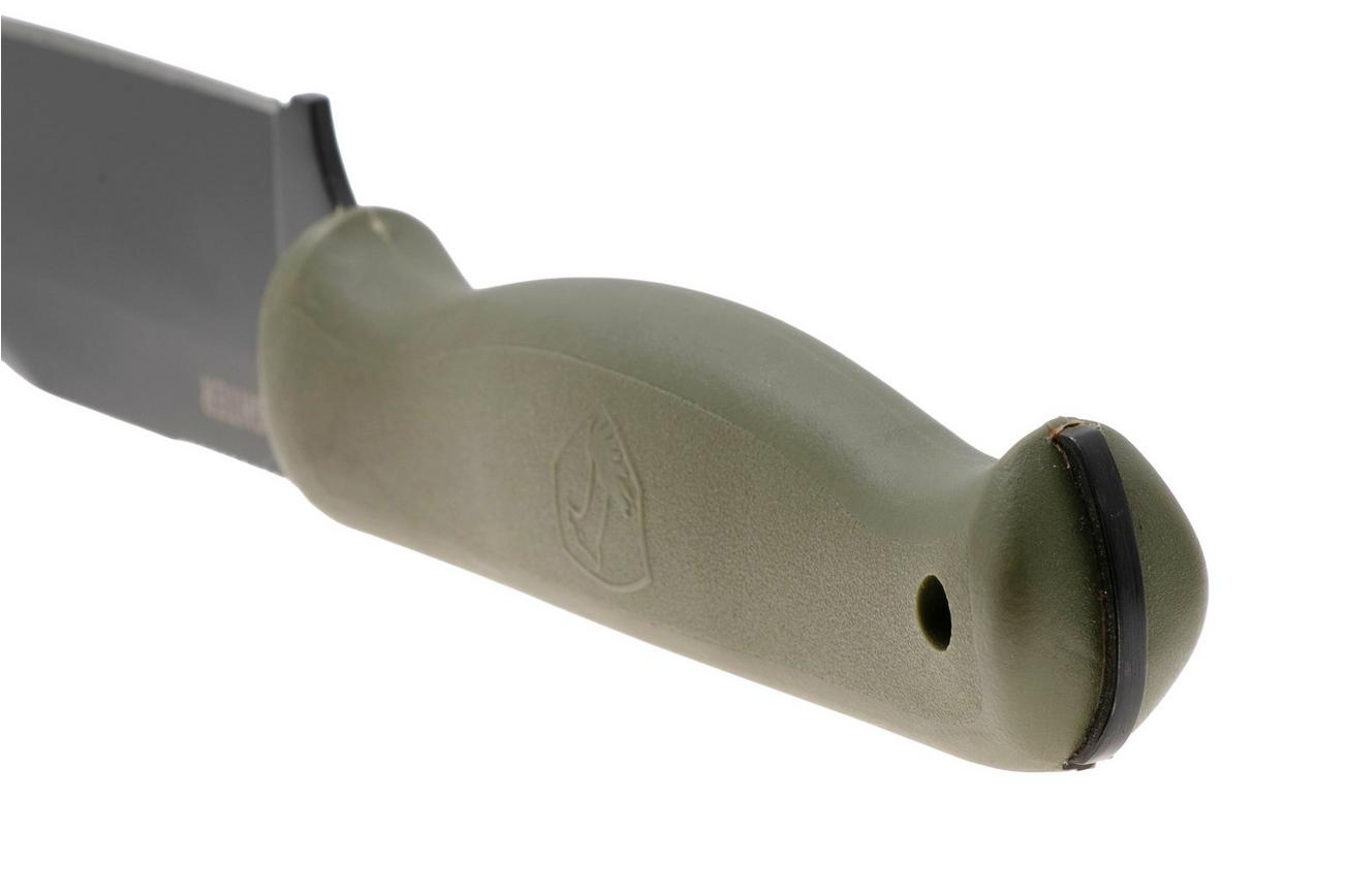 Condor Fighter Knife CTK1831-4.9AGHC Cerakote 1075, Army Green Polypropylene, vaststaand mes