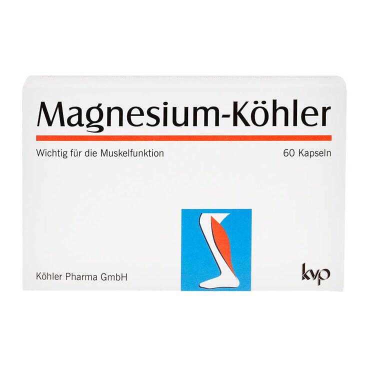Magnesium Köhler Kapseln, 1X60 St