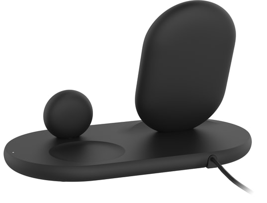 BELKIN - Chargeur induction WIZ001vfBK Double pad induction avec stand
