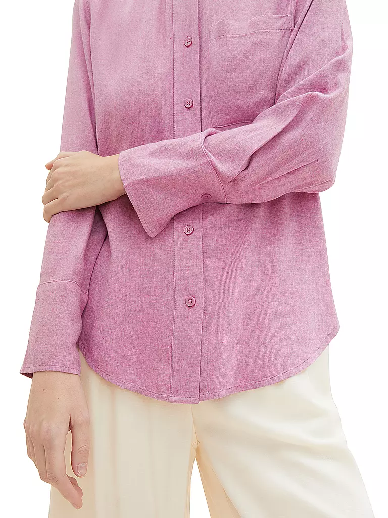 TOM TAILOR Bluse lila