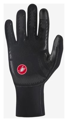 Gants Longs Néoprène Castelli Diluvio One Noir