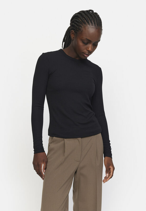 Soft Rebels SRFenja O-neck Top Black