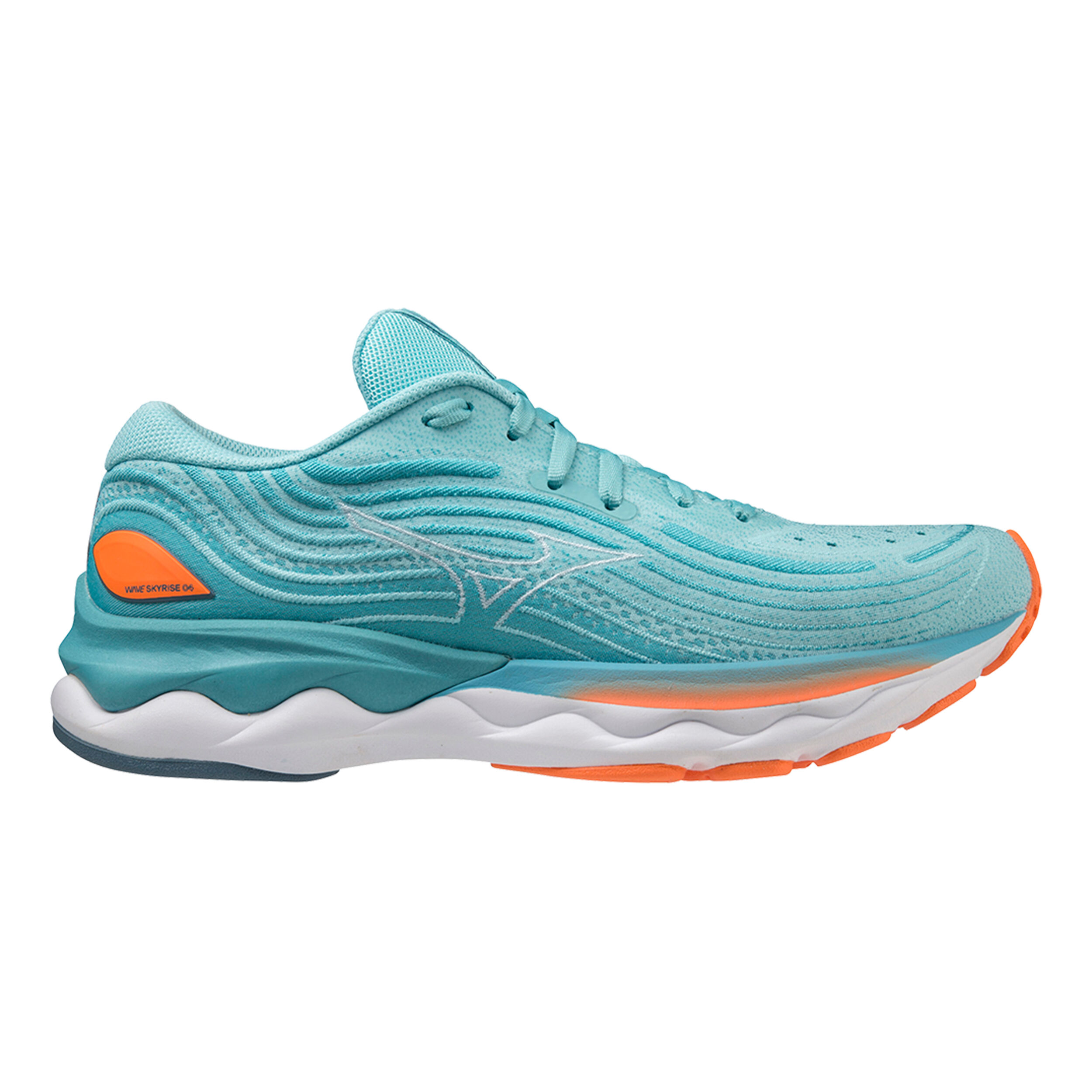Mizuno Wave Skyrise 4 Chaussure De Running Sans Stabilisateurs Femmes - Bleu , Blanc