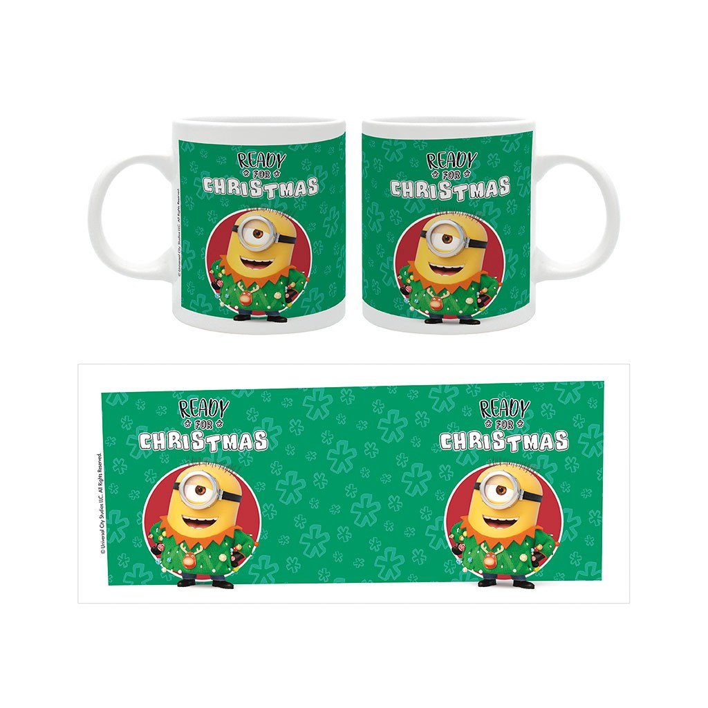 Minions - Mug Ready for Christmas