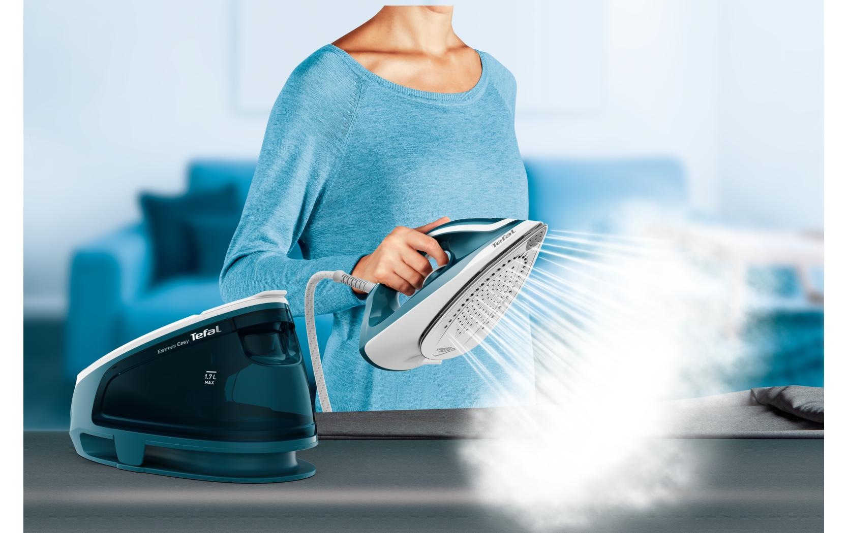 Tefal Dampfbügelstation »Easy SV6131CH« 1.700 ml Wassertank