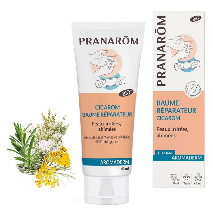Baume Réparateur Cicarom Bio Eco 40ml Aromaderm pranarom