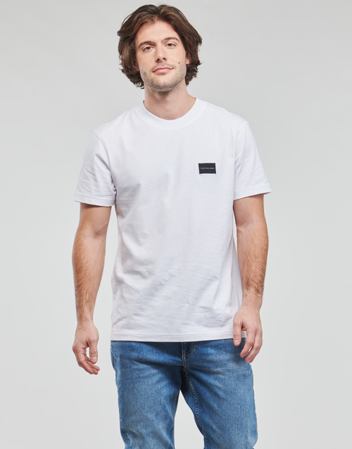 Calvin Klein Jeans - SHRUNKEN BADGE TEE Blanco