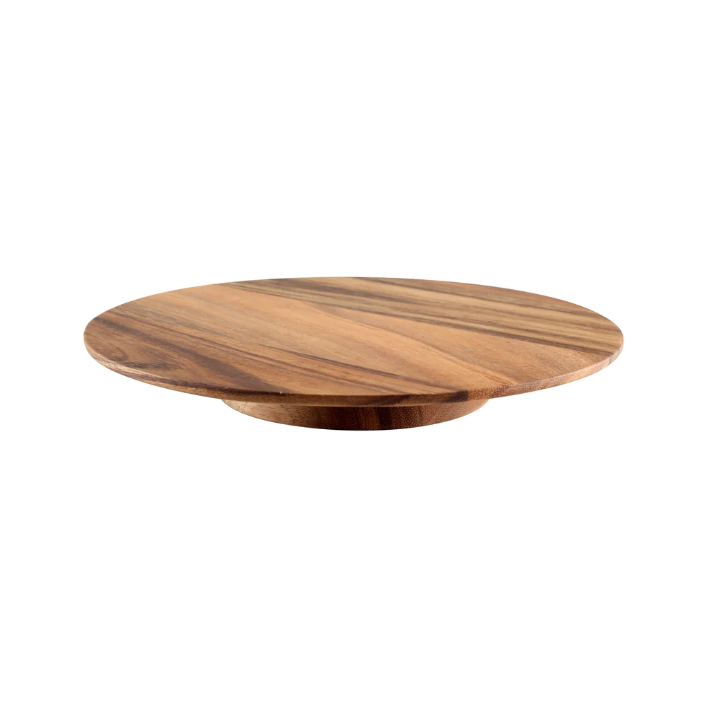 Plateau tournant 29 cm en acacia T&G Woodware