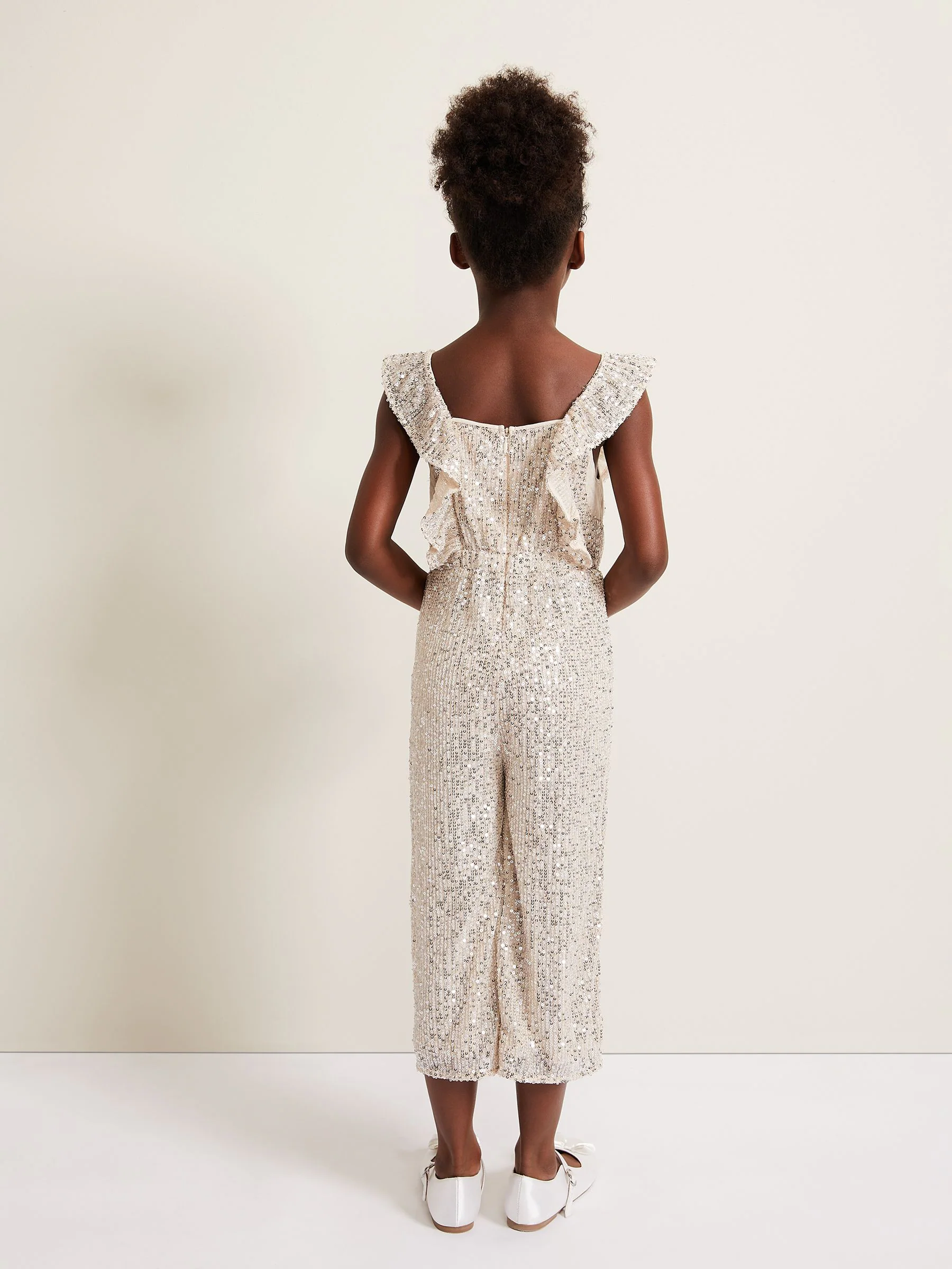 Phase Eight Evie jumpsuit met pailletten