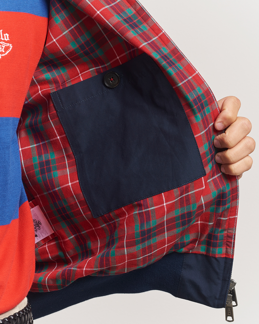 Baracuta G9 Original Harrington Jacket Dark Navy