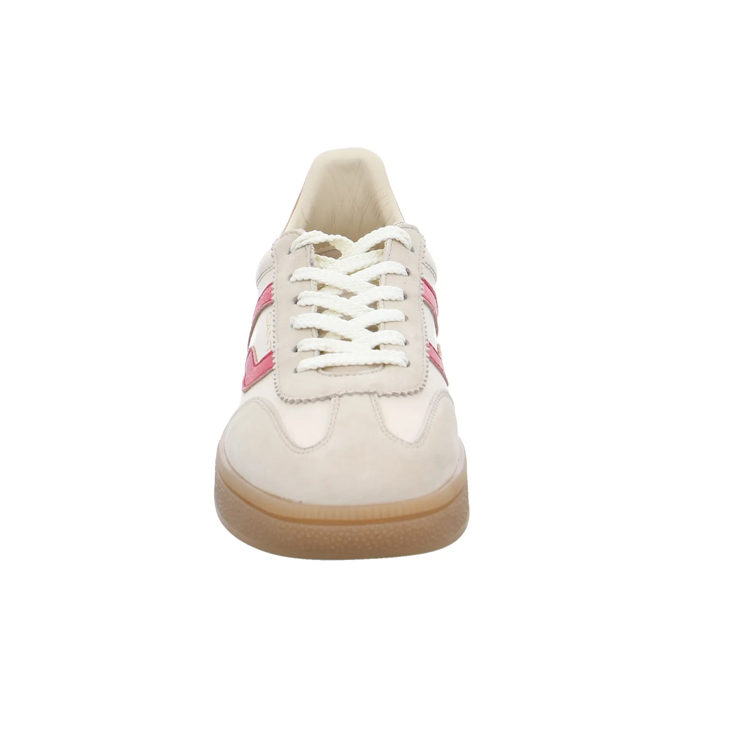 GANT Sneaker Beige Leder  mit Wechselfussbett