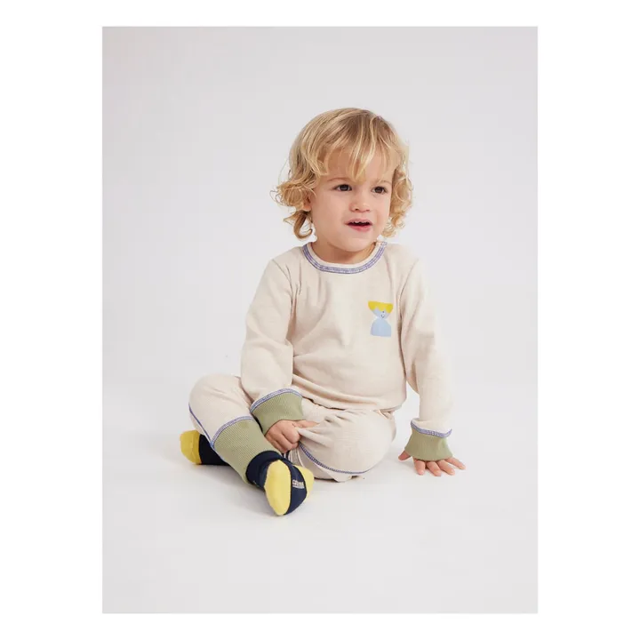 Bobo Choses Legging Bicolore | Sauge