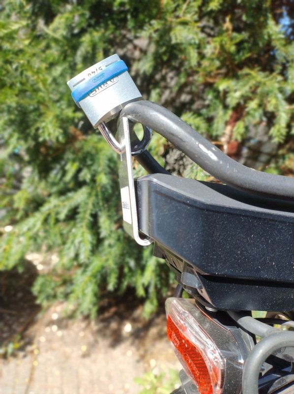 E-BikeSafe - Model A - Accuslot - Effectief en Betaalbaar - Lange Versie voor Bosch PowerPack Rack