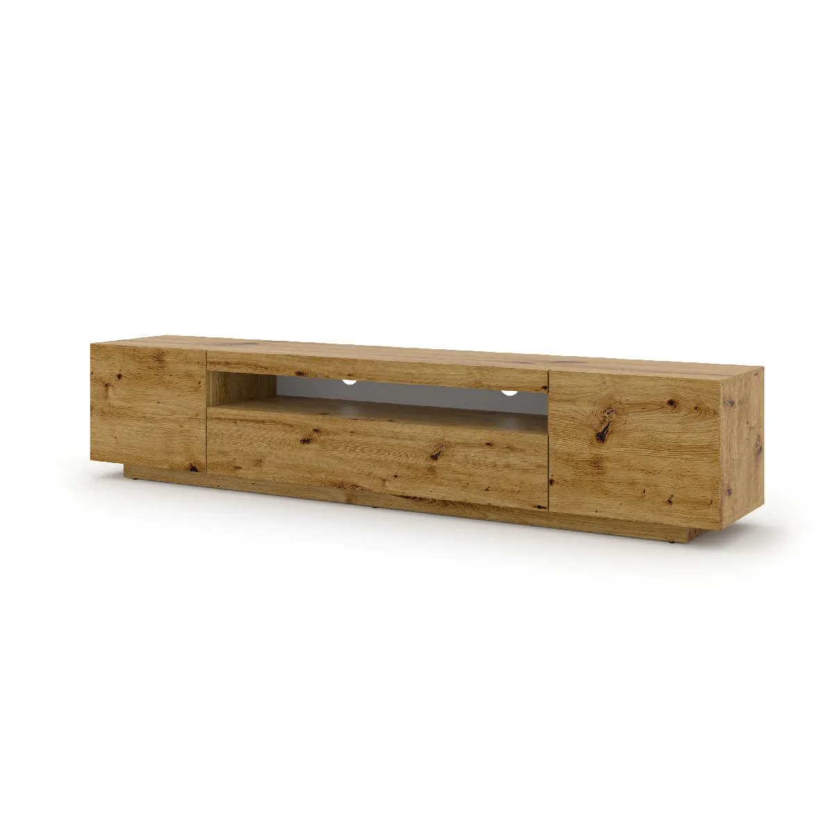 Furnlux Table de Télévision Aura 200x37x42 - Crème
