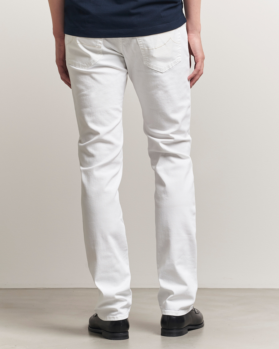 Jacob Cohën Bard Slim Fit Stretch Jeans White