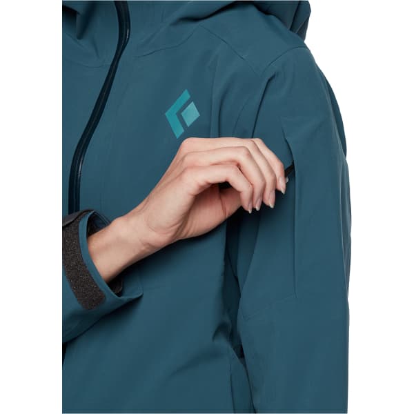 Veste de ski BLACK DIAMOND W RECON STRETCH SKI SHELL AZURITE