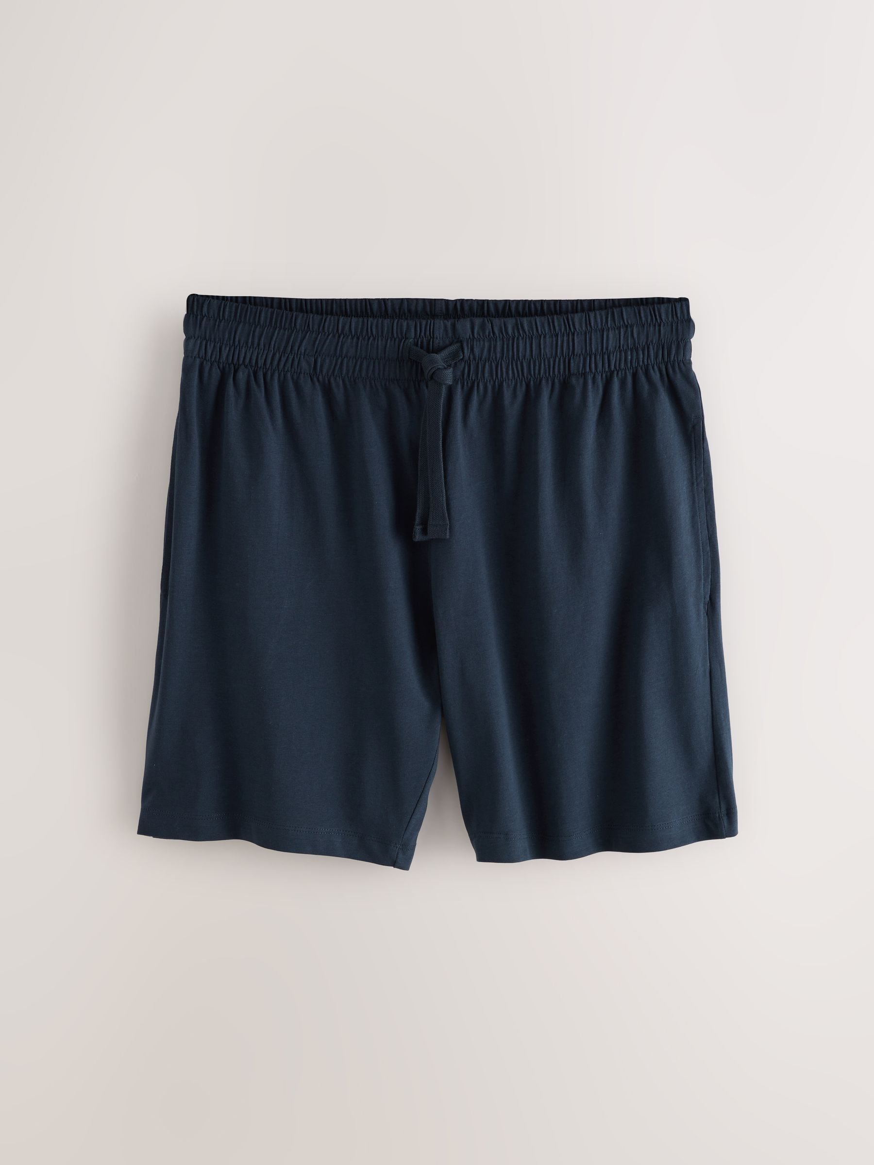 Marineblauw/grijs/blauw - Set van 3 jersey pyjamashorts