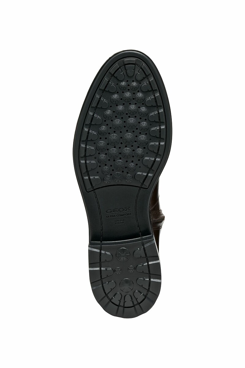 GEOX<br>Botas respiráveis em couro Walk Pleasure