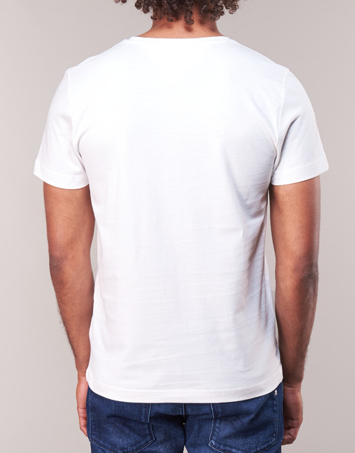 Tommy Hilfiger - TOMMY FLAG HILFIGER TEE Blanco