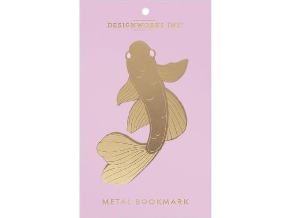 Designworks Ink Metall bokmerke - koi karpe