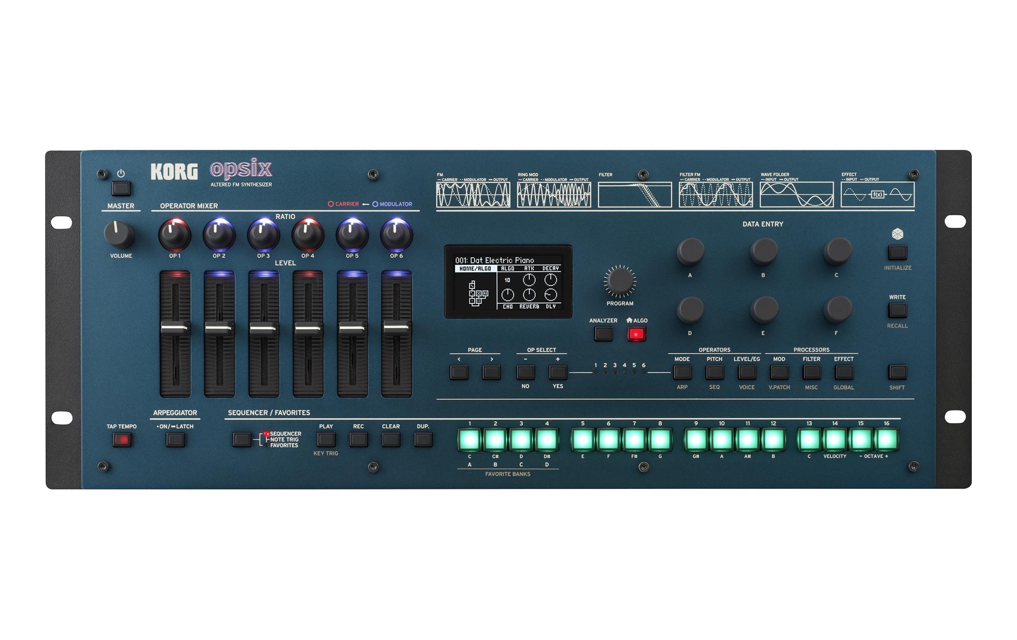 Synthesizer opsix module<br>Altered FM Synthesizer Modul
