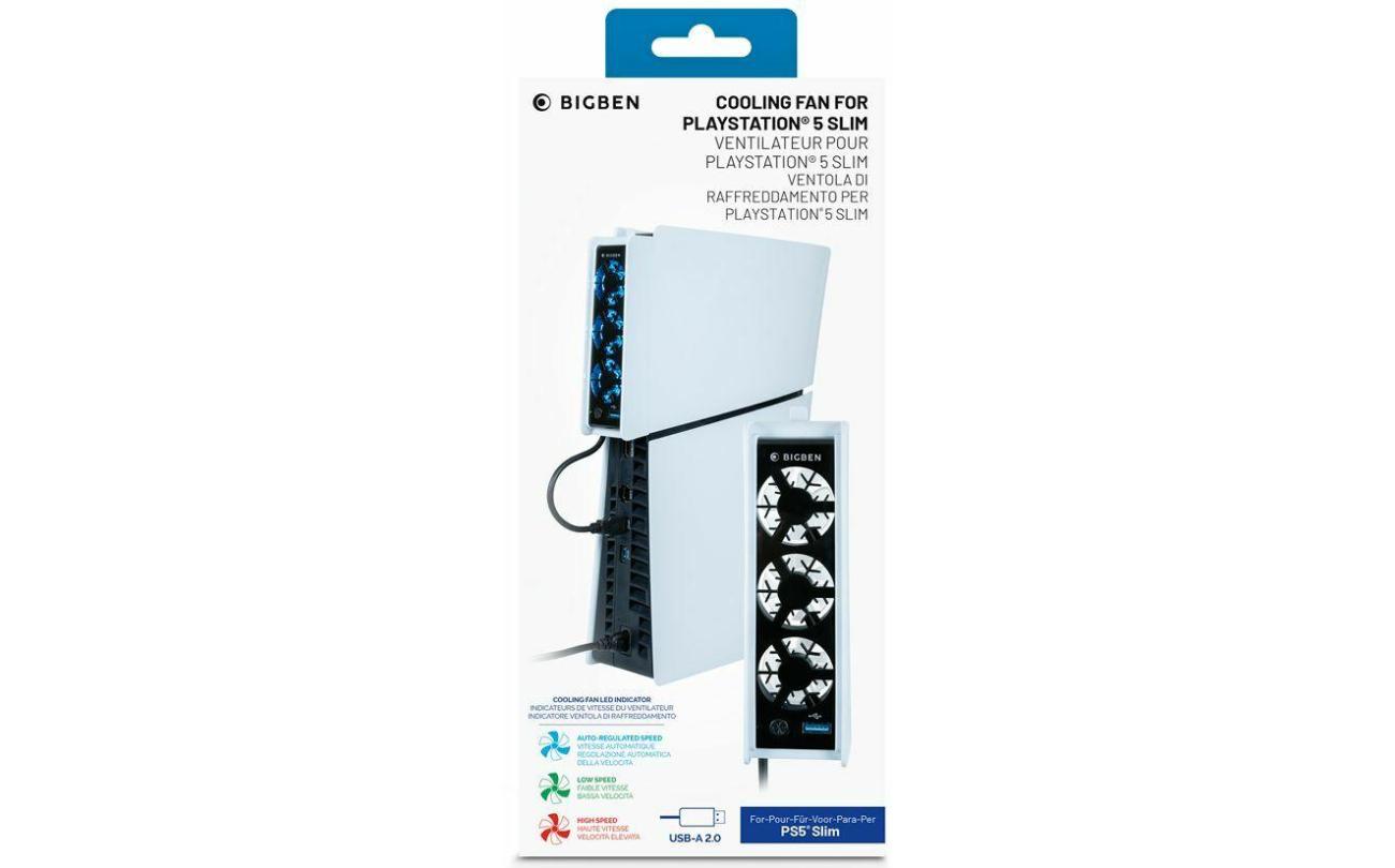 PS5 Slim USB Cooling Fan with LED