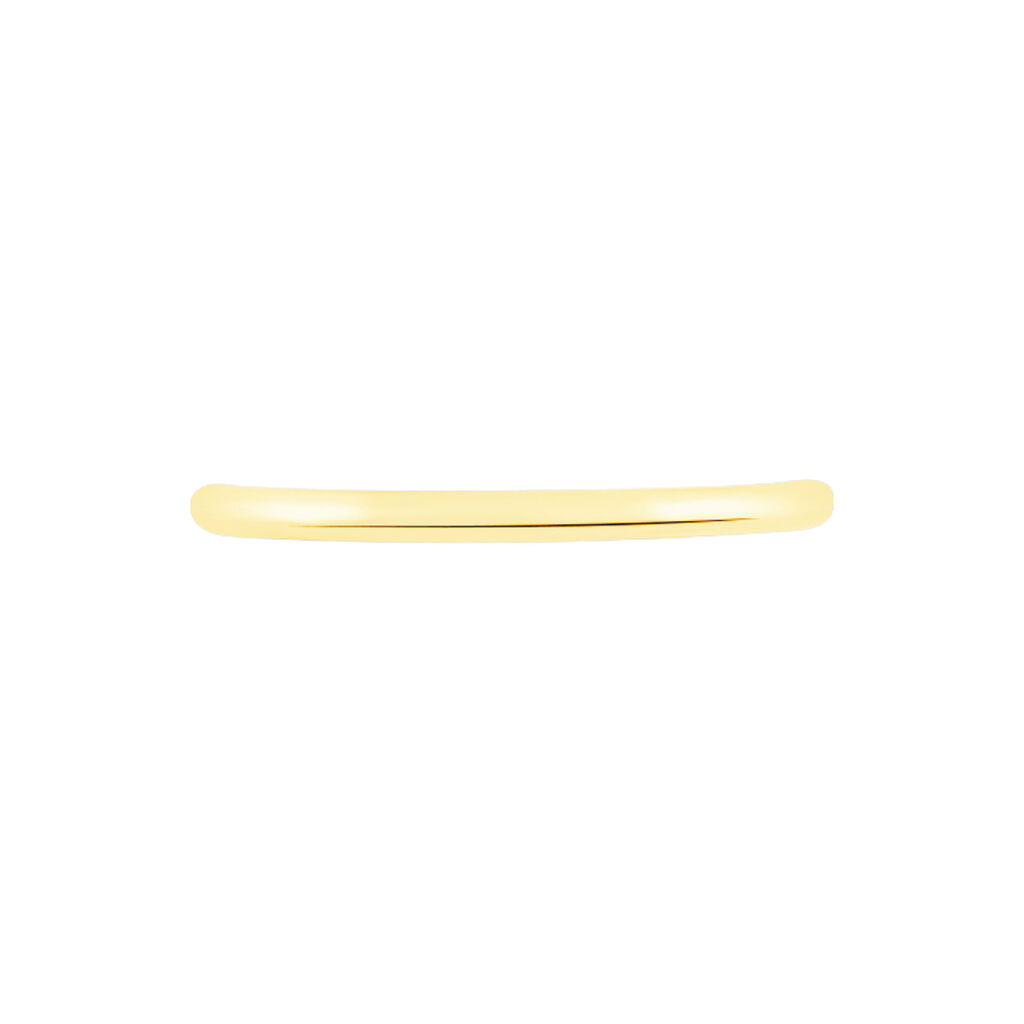Alliance Demi Jonc Classique Or Jaune