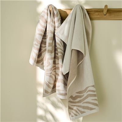 Linge de toilette zèbre - 500 g/m²