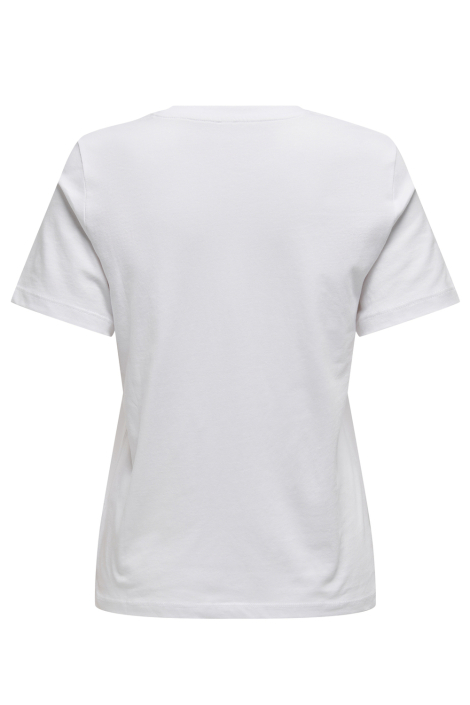 Only witte dames t-shirt