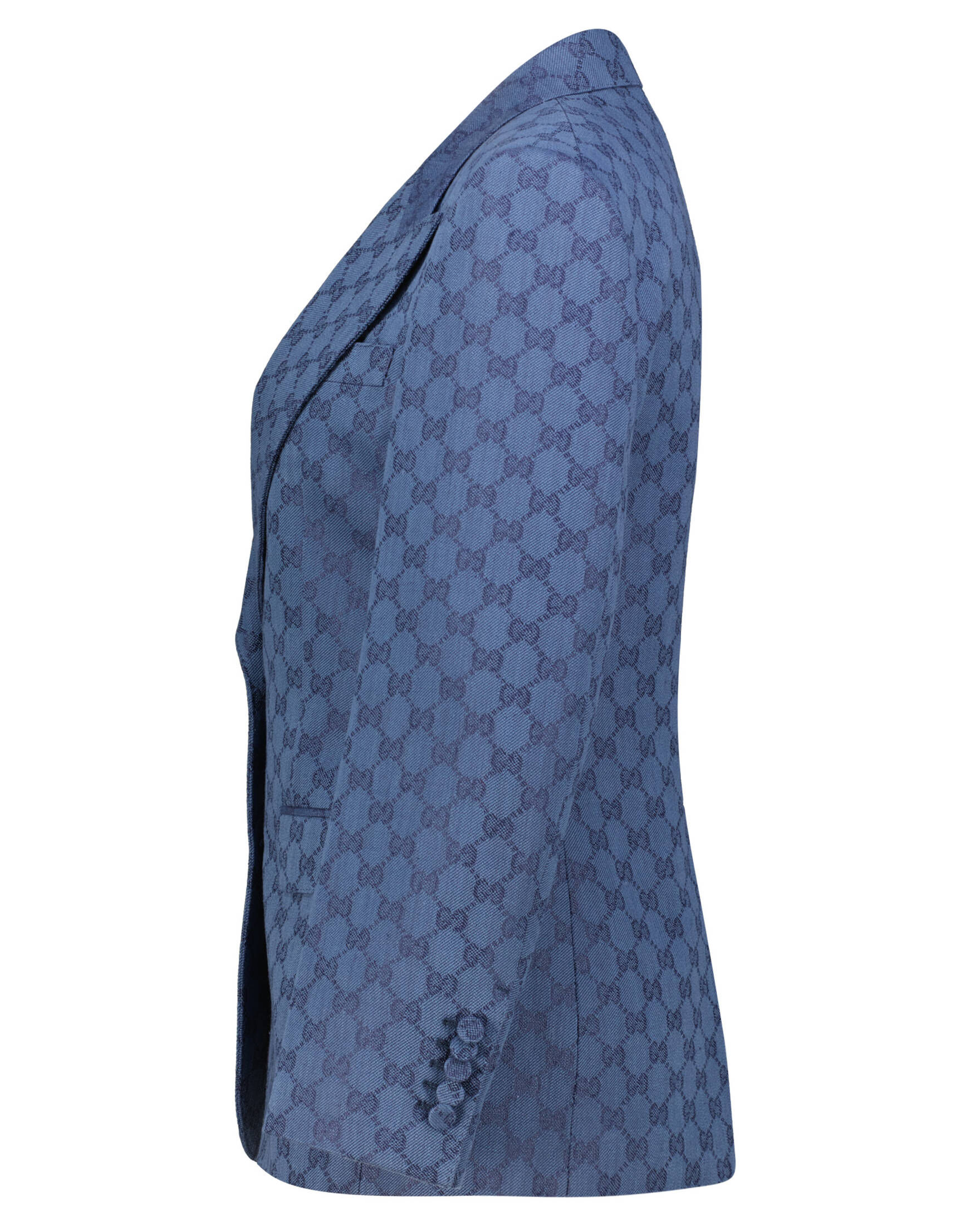Gucci| Damen Blazer aus Leinen-Baumwolljacquard GG