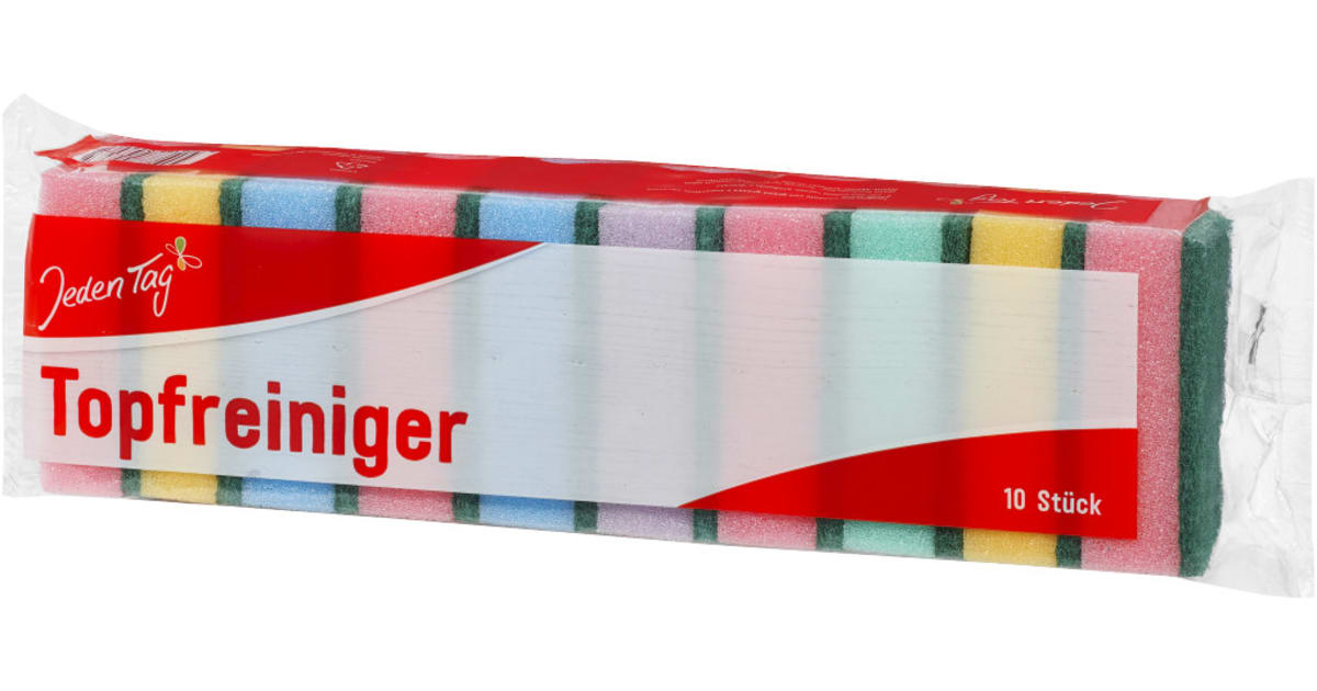 Jeden Tag Topfreiniger 10er-Packung