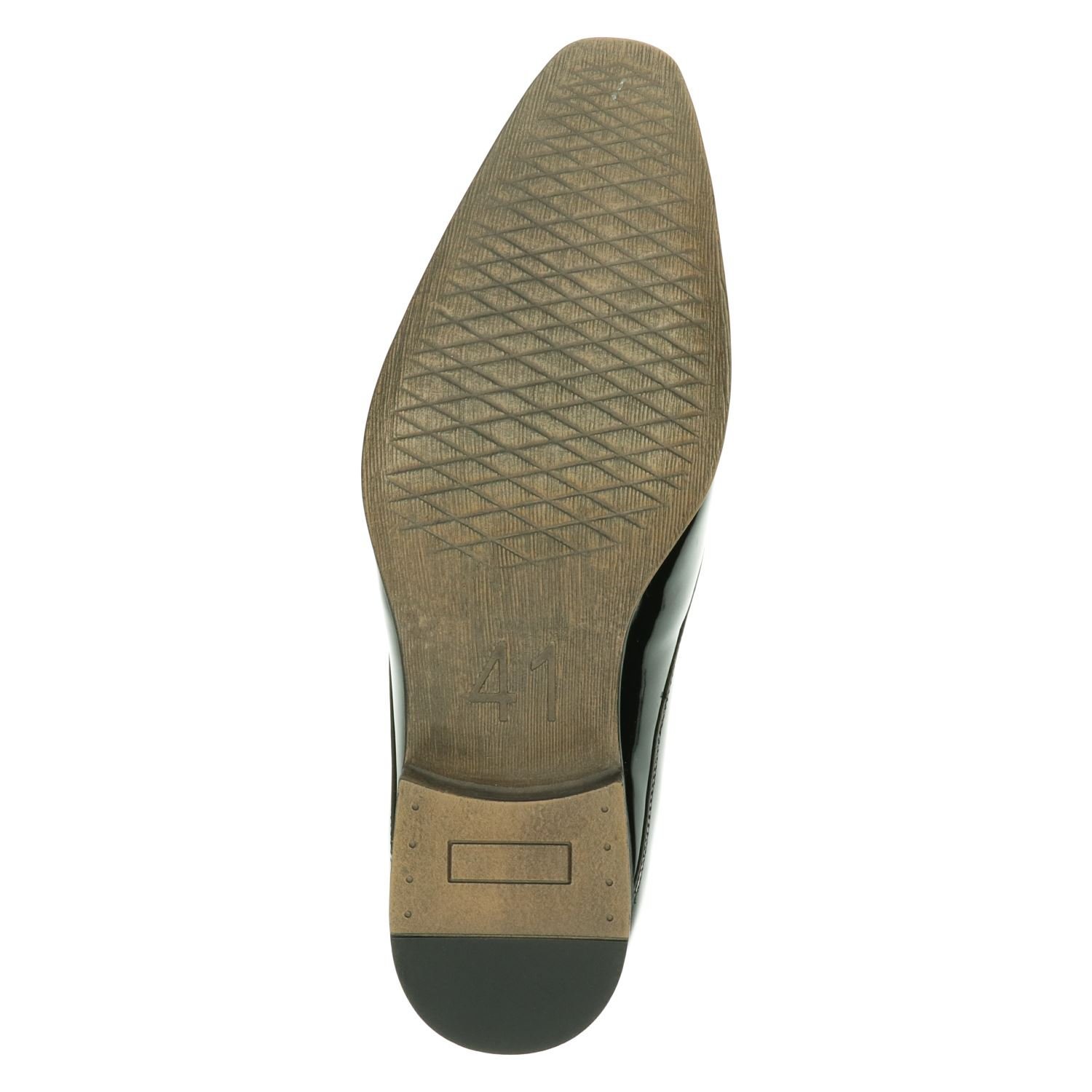 heren nette schoen Nelson Zwart