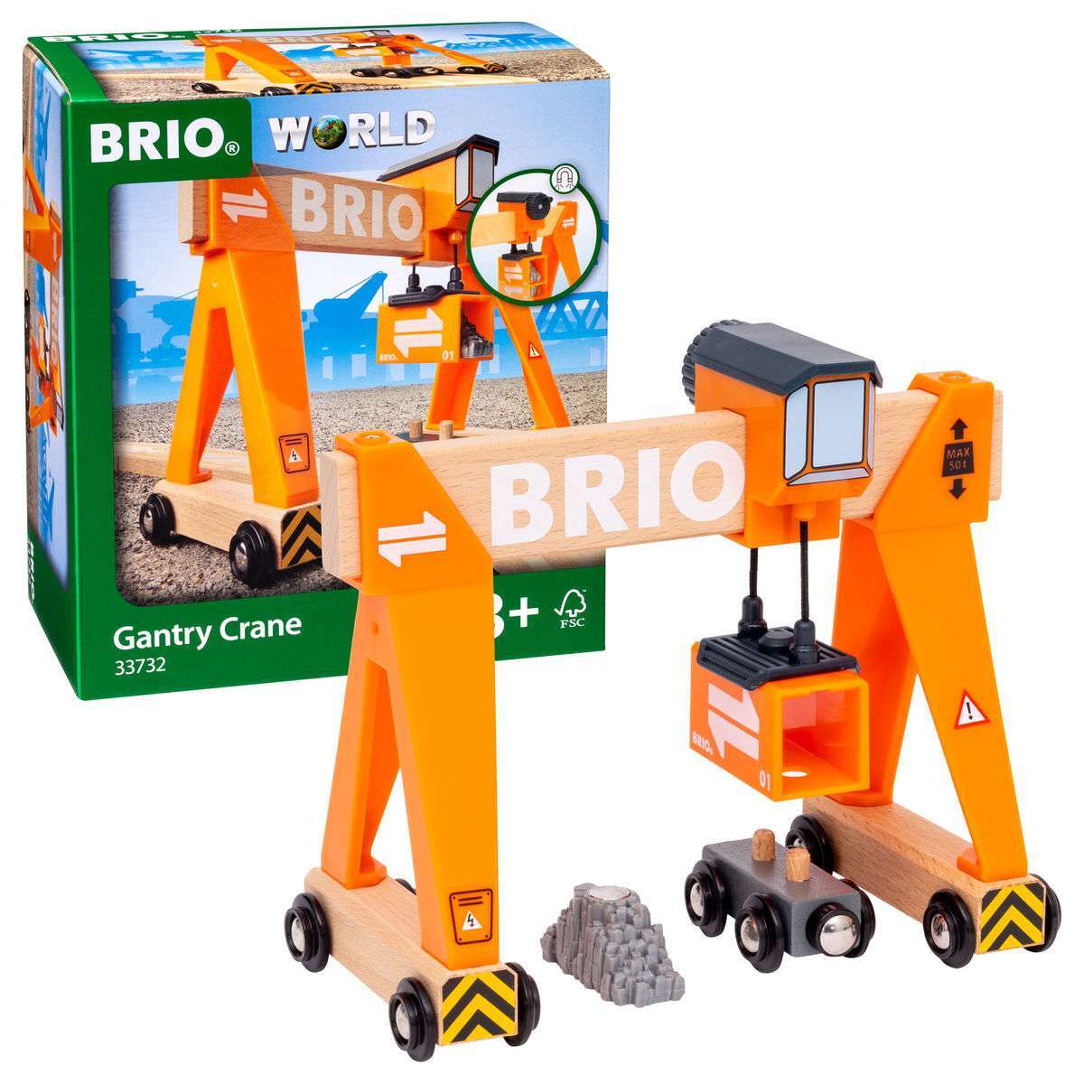 BRIO Spiel Container-Verladekran