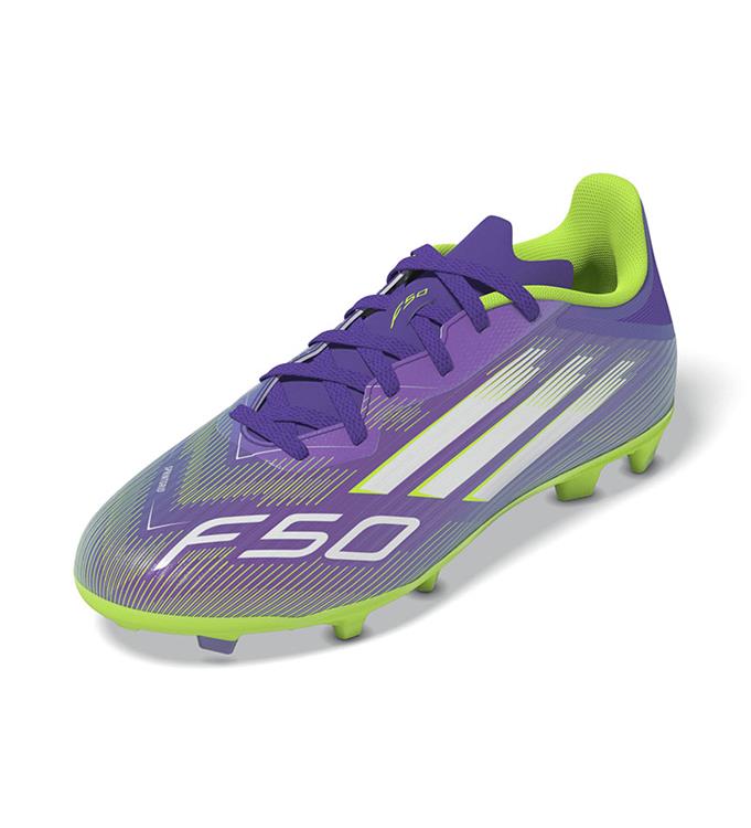 adidas F50 LEAGUE FG/MG J JH7747 PURRUS-FTWWHT-LUCLEM