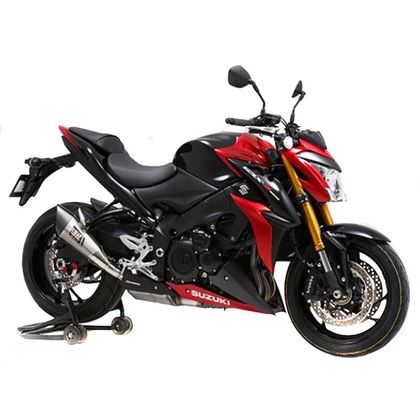 Silencieux Yoshimura R11 Titane bleu - Gris / Bleu
