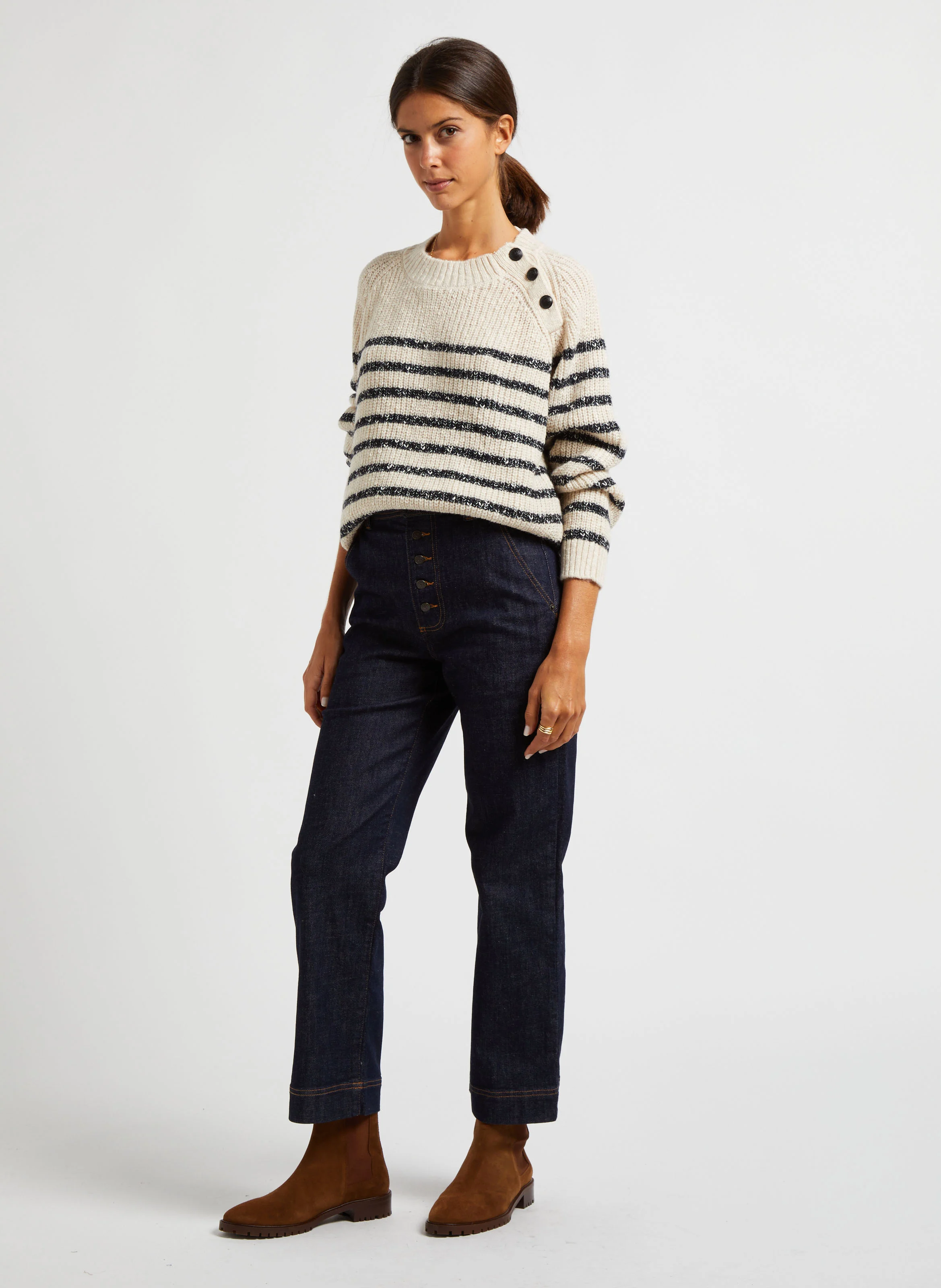 BOTTINES 500 - Bottines en cuir| Marron