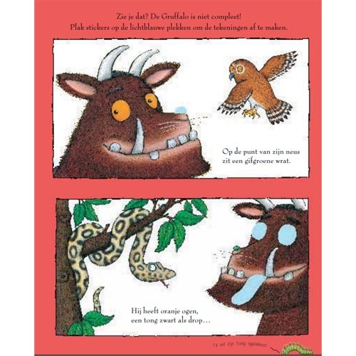 Uitgeverij lemniscaat het gruffalo stickerdoeboek
