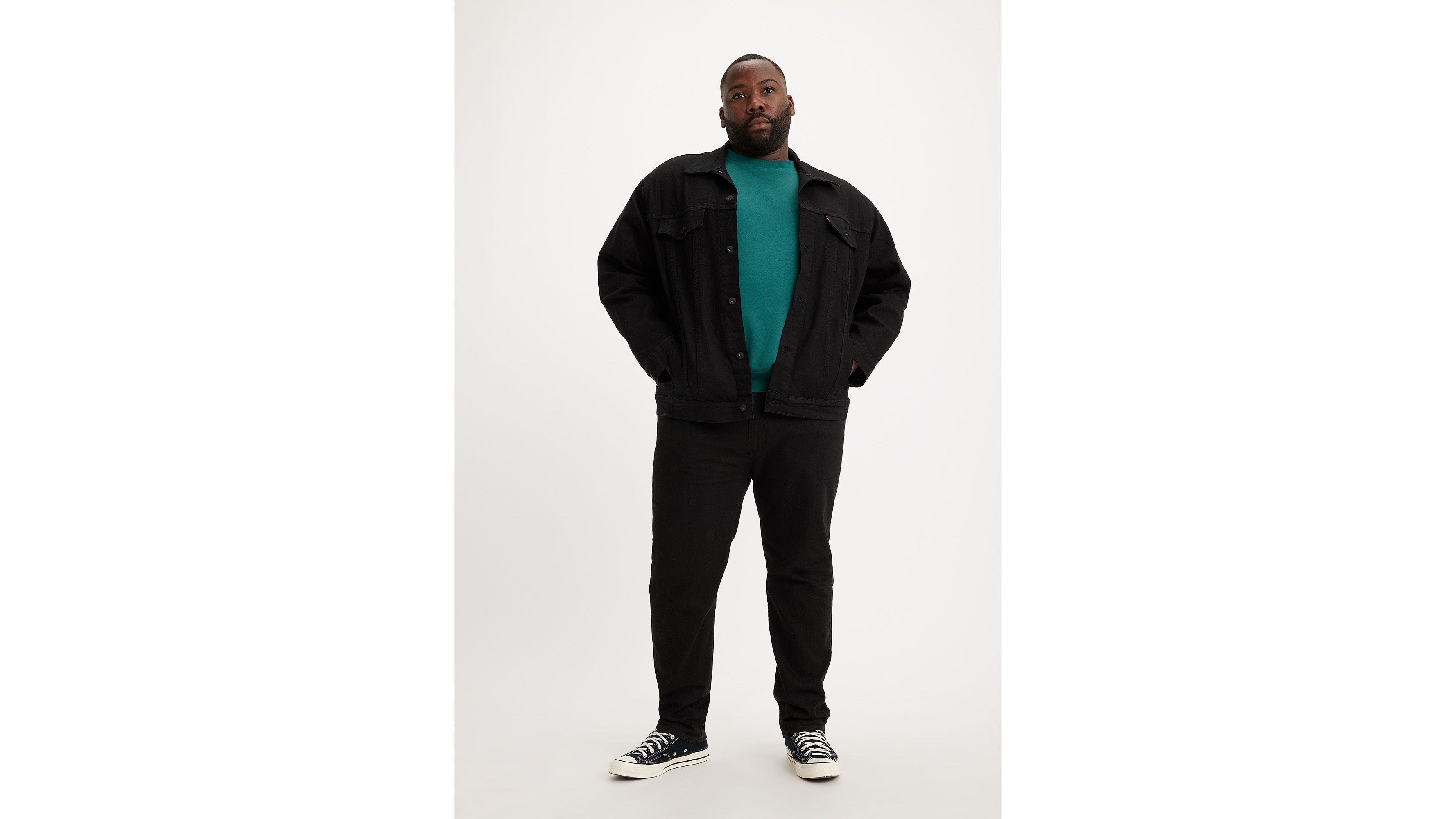 Jean 512™ Slim Taper (grandes tailles) - Nightshine - Noir