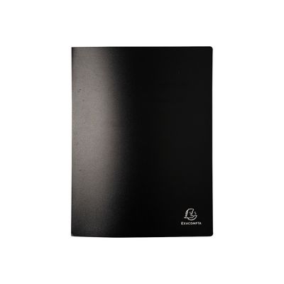 Exacompta - Porte vues - 160 vues - A4 - noir